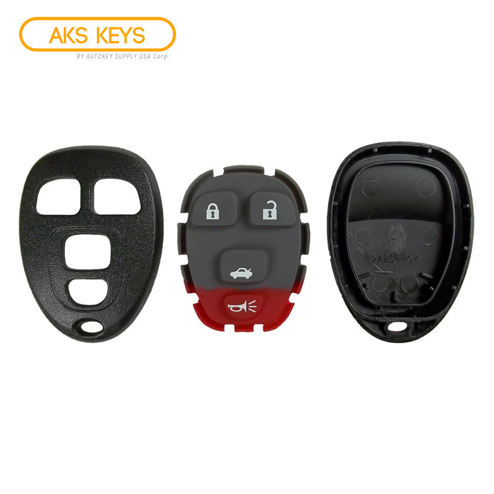 New Replacement Remote Keyless Fob Case Rubber Pad Shell 4B for FCC# KOBGT04A