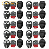 New Replacement Remote Keyless Fob Case Rubber Pad Shell 4B for FCC# KOBGT04A (10 Pack)