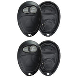 New Replacement for GM Remote KeylessRubber Pad Case Shell  - 2B for FCC# L2C0007T (2 Pack)