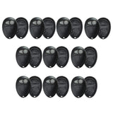 New Replacement for GM Remote KeylessRubber Pad Case Shell  - 2B for FCC# L2C0007T (10 Pack)