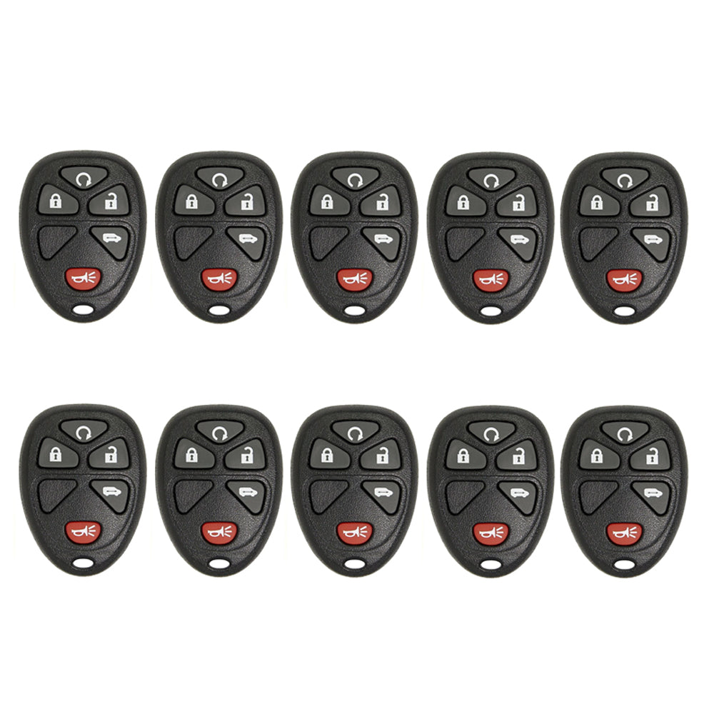 GM Remote Shell Pad 5B for FCC# KOBGT04A (10 Pack)