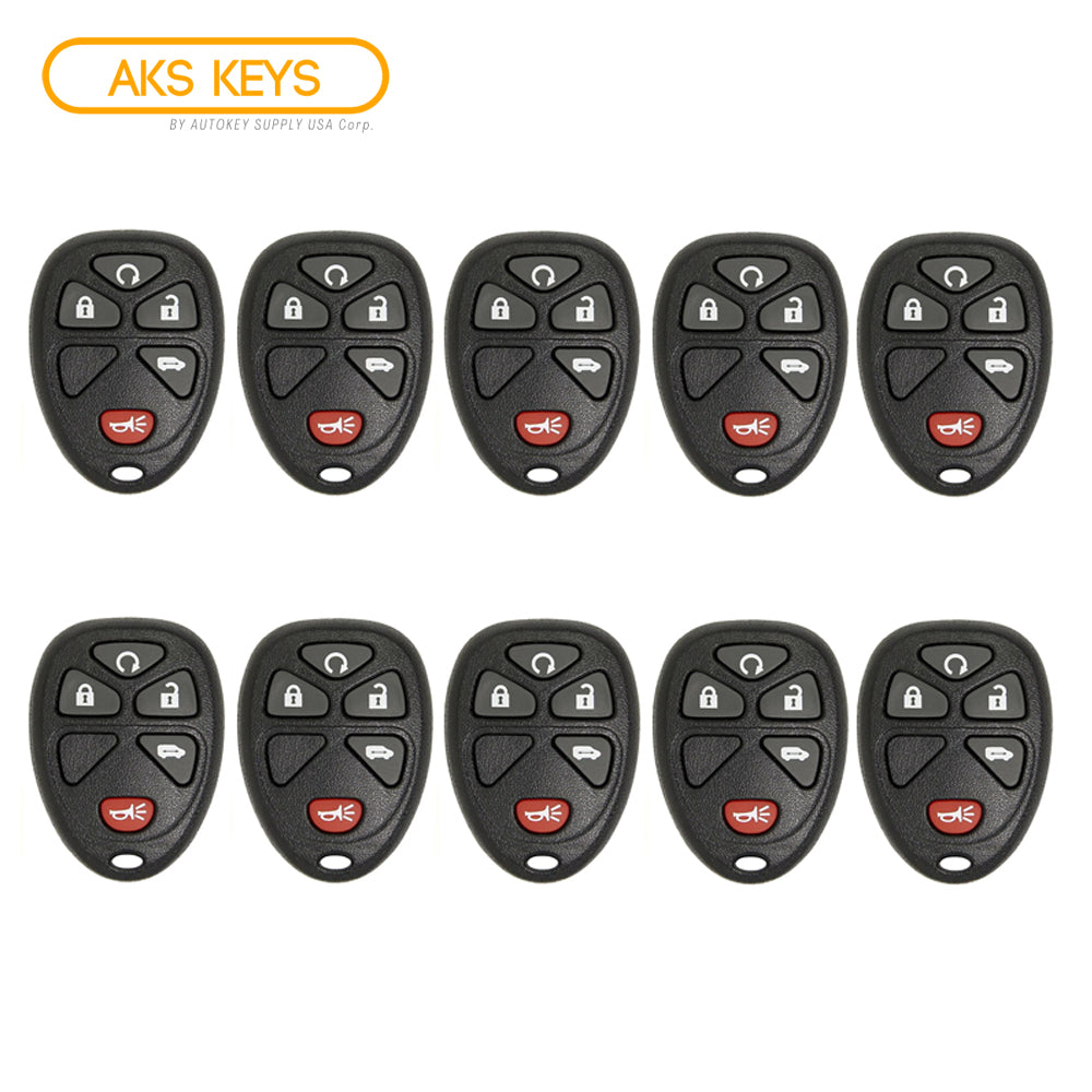 GM Remote Shell Pad 5B for FCC# KOBGT04A (10 Pack)