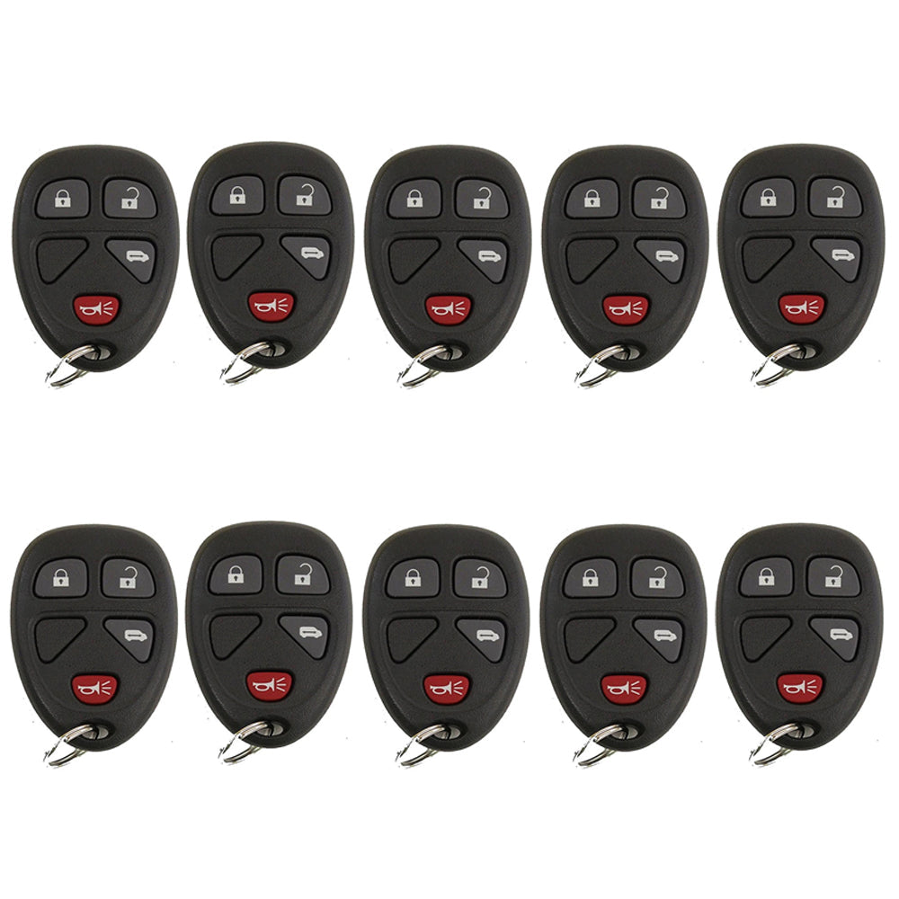 GM Remote Shell Pad 4B for FCC# KOBGT04A (10 Pack)