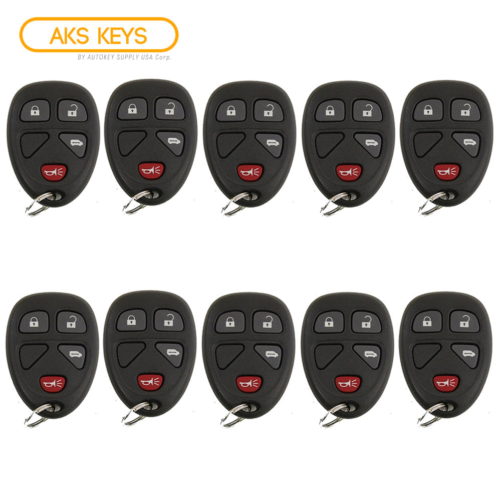 GM Remote Shell Pad 4B for FCC# KOBGT04A (10 Pack)