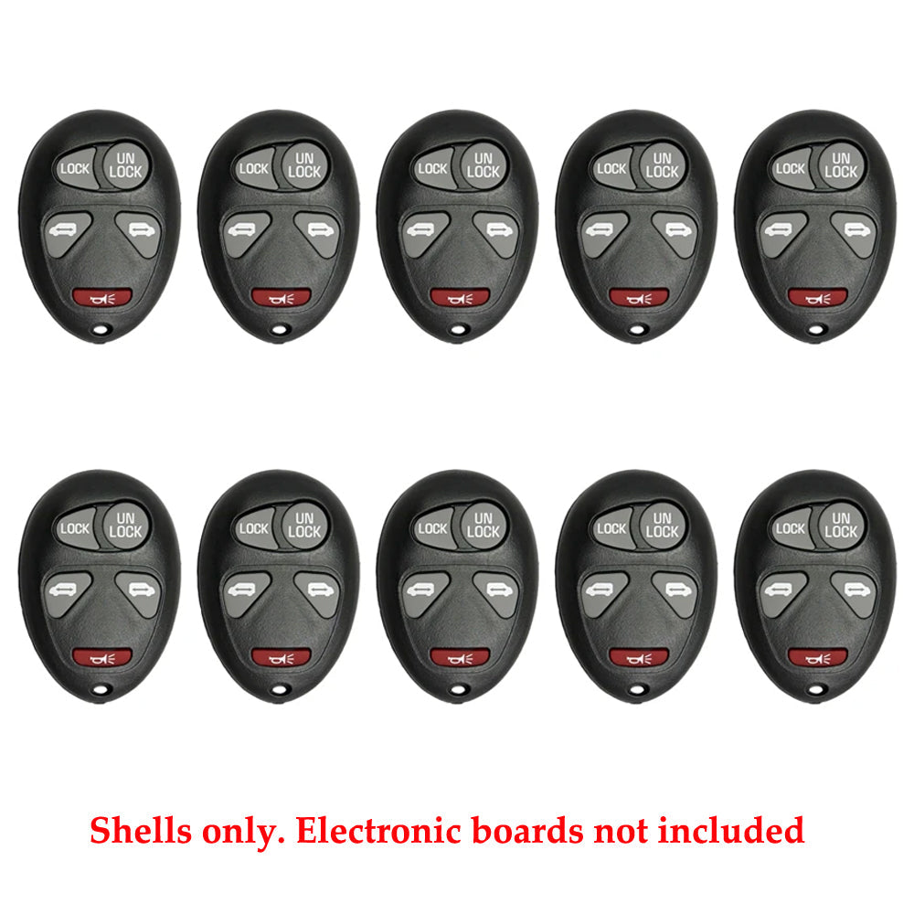 2002 - 2005 GM Remote Control Shell Pad - 5B for FCC# L2C0007T (10 Pack)