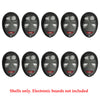 GM Remote Shell Pad 5B for FCC# KOBGT04A (10 Pack)