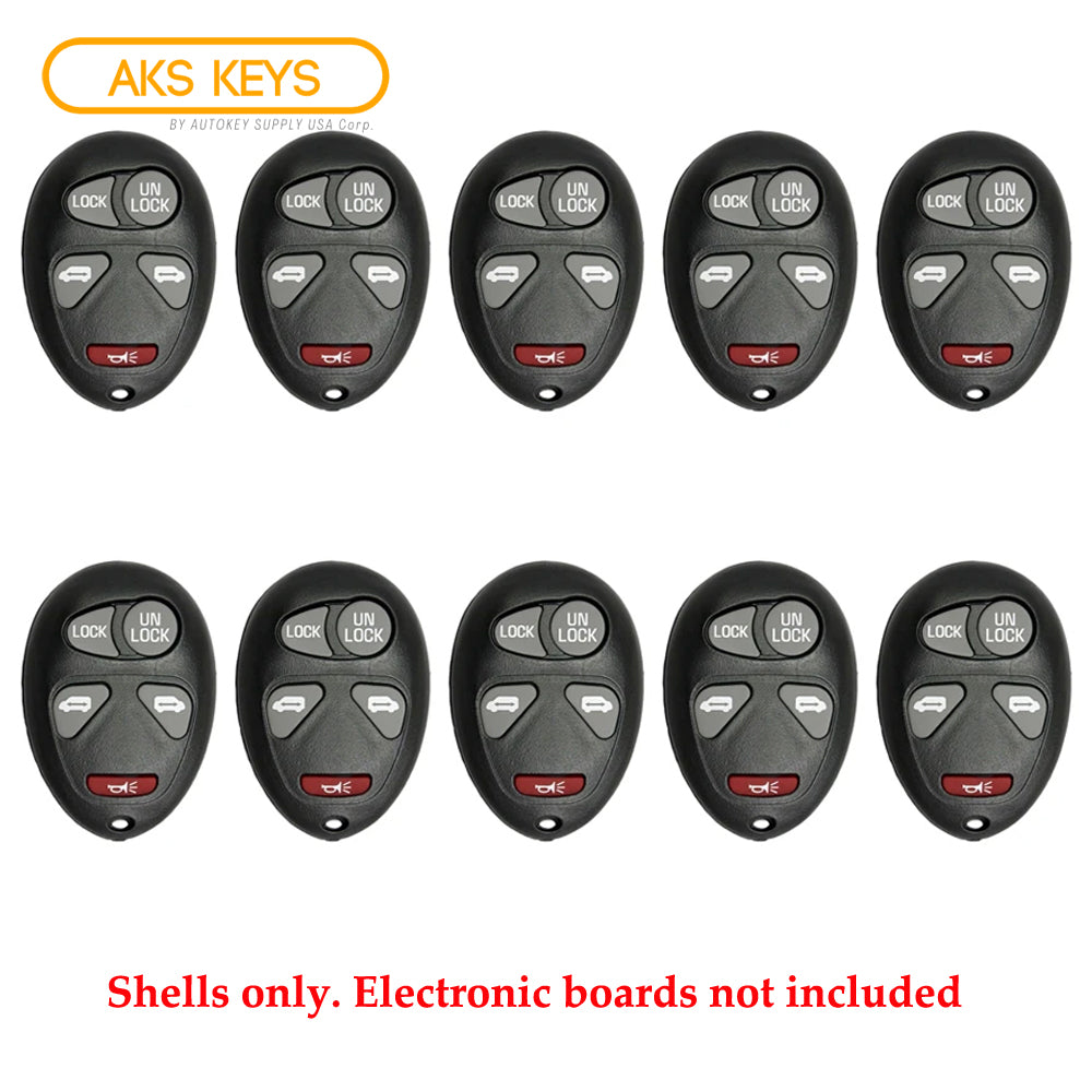 GM Remote Shell Pad 5B for FCC# KOBGT04A (10 Pack)