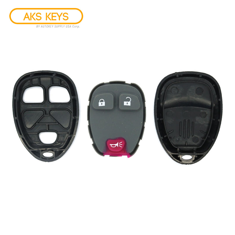 2006 - 2011 Buick Chevrolet Pontiac Saturn Remote Control Shell 3B Compatible with FCC# KOBGT04A