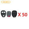 2006 - 2011 Buick Chevrolet Pontiac Saturn Remote Control Shell 3B Compatible with FCC# KOBGT04A (50 Pack)