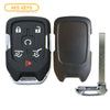 2015 - 2020 Chevrolet GMC Smart Key Shell 6B Compatible with FCC# HYQ1AA