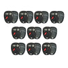 1998 - 2004 Cadillac Chevrolet GMC Remote Shell 3B for FCC#  KOBUT1BT & KOBLEAR1XT (10 Pack)