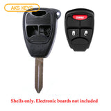 2004 - 2014 Dodge Chrysler Jeep Remote Key Shell 3B SP