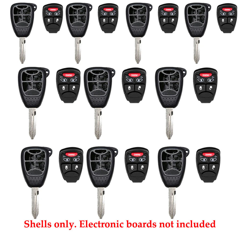 2004 - 2007 Chrysler Remote Key Shell 5B (10 Pack)