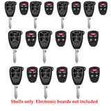 2004 - 2007 Chrysler Remote Key Shell 5B (10 Pack)