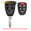 2004 - 2007 Chrysler Remote Key Shell 6B