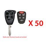 2004 - 2007 Chrysler Remote Key Shell 6B (50 Pack)