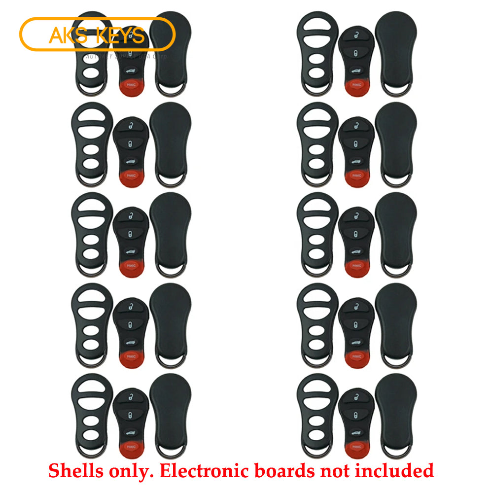 1999 - 2006 Chrysler Dodge Jeep Remote Shell 4B (10 Pack)