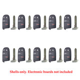 Chrysler Dodge Smart Key Shell 4B (10 Pack)