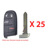 Chrysler Dodge Smart Key Shell 4B (25 Pack)