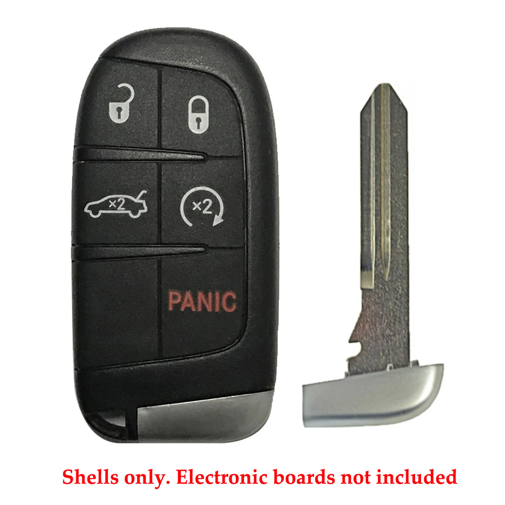 New Smart Prox Replacement Remote Keyless Case Shell Housing for Chrysler Dodge Jeep 5B