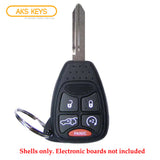 2006 - 2007 Jeep Grand Cherokee Remote Key Shell Pad 5B