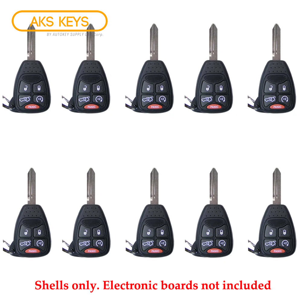 2006 - 2007 Jeep Grand Cherokee Remote Key Shell Pad 5B (10 Pack)