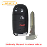 Dodge Jeep Smart Key Shell 4B