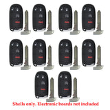 Dodge Jeep Smart Key Shell 4B (10 Pack)