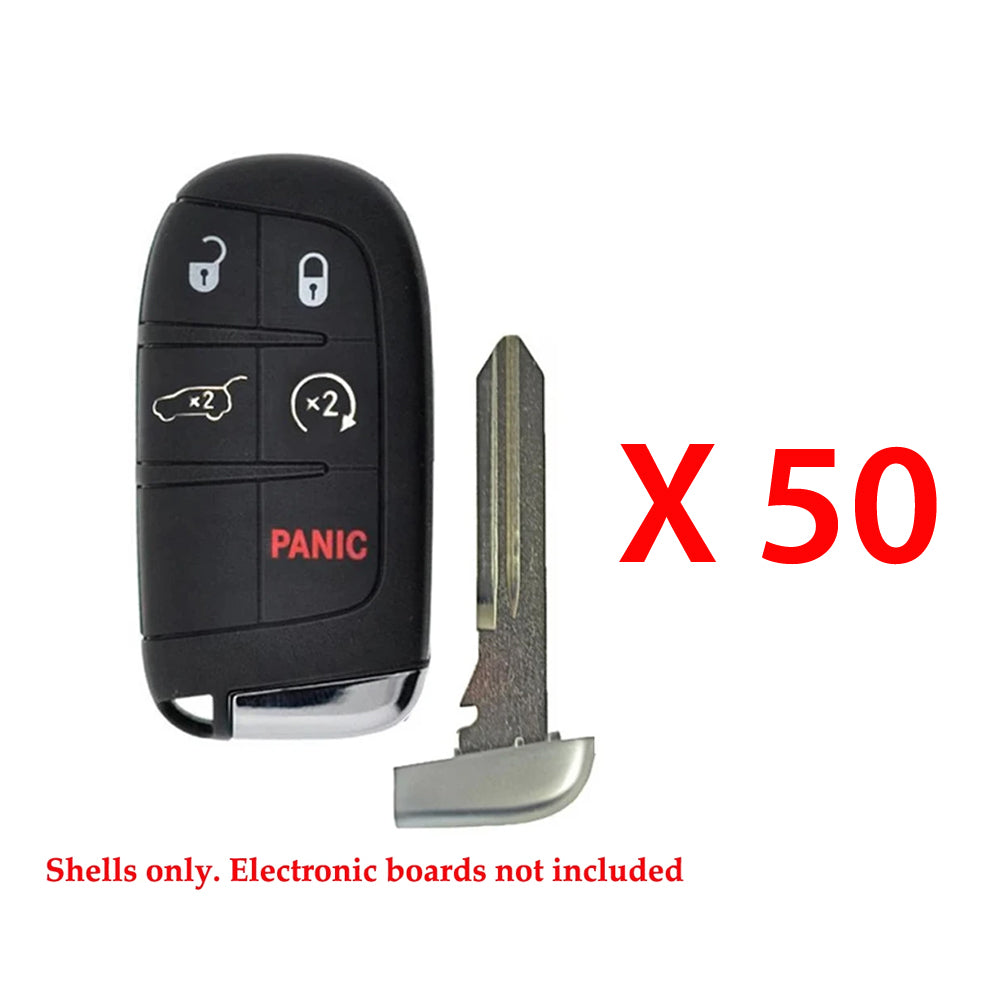 Dodge Jeep Smart Key Shell 5B (50 Pack)