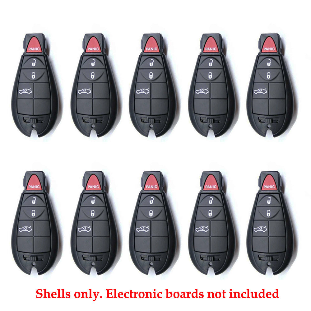 Dodge Remote Fobik Shell 4B for FCC# IYZ-C01C (10 Pack)