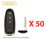 2011 - 2019 for Ford Smart Key Shell 4B for FCC# M3N5WY8609 (50 Pack)