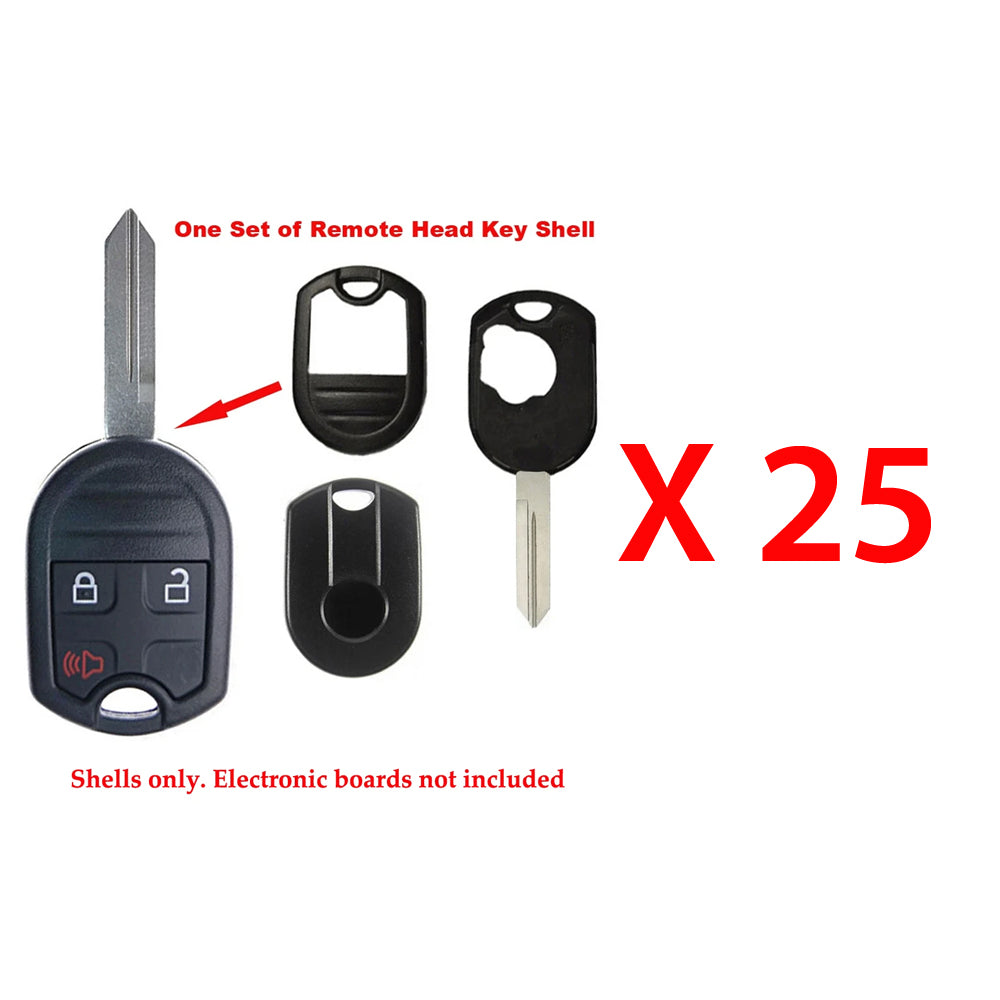 2011 - 2015 Ford Remote Key Shell (25 Pack)