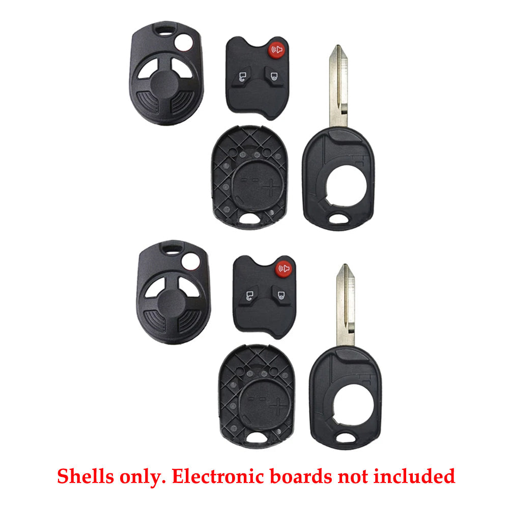 2007 - 2010 Ford Remote Head Key Shell 3B (2 Pack)