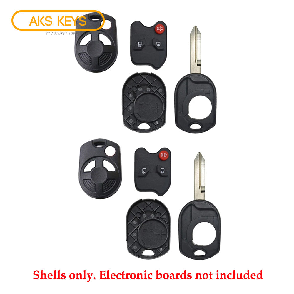 2007 - 2010 Ford Remote Head Key Shell 3B (2 Pack)