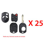 2007 - 2010 Ford Remote Head Key Shell 3B (25 Pack)