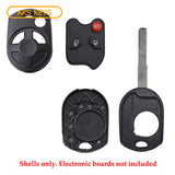 2012 - 2014 Ford Remote Key Shell 3B