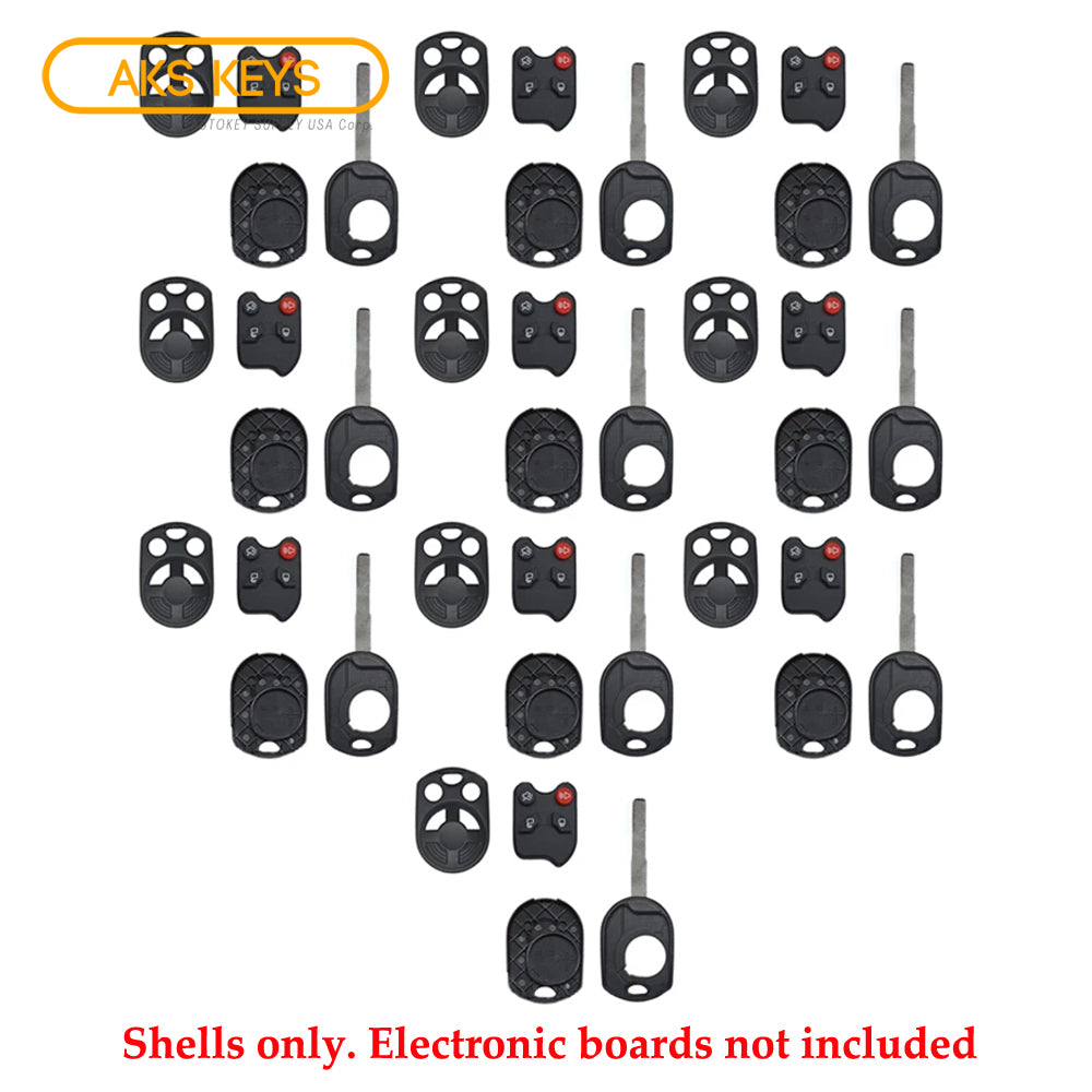 2012 - 2014 Ford Focus Remote Key Shell 4B (10 Pack)