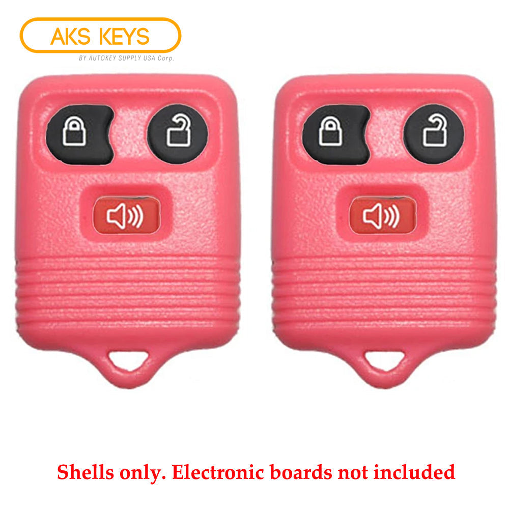 1998 - 2011 Pink Ford Remote Shell 3B (2 Pack)