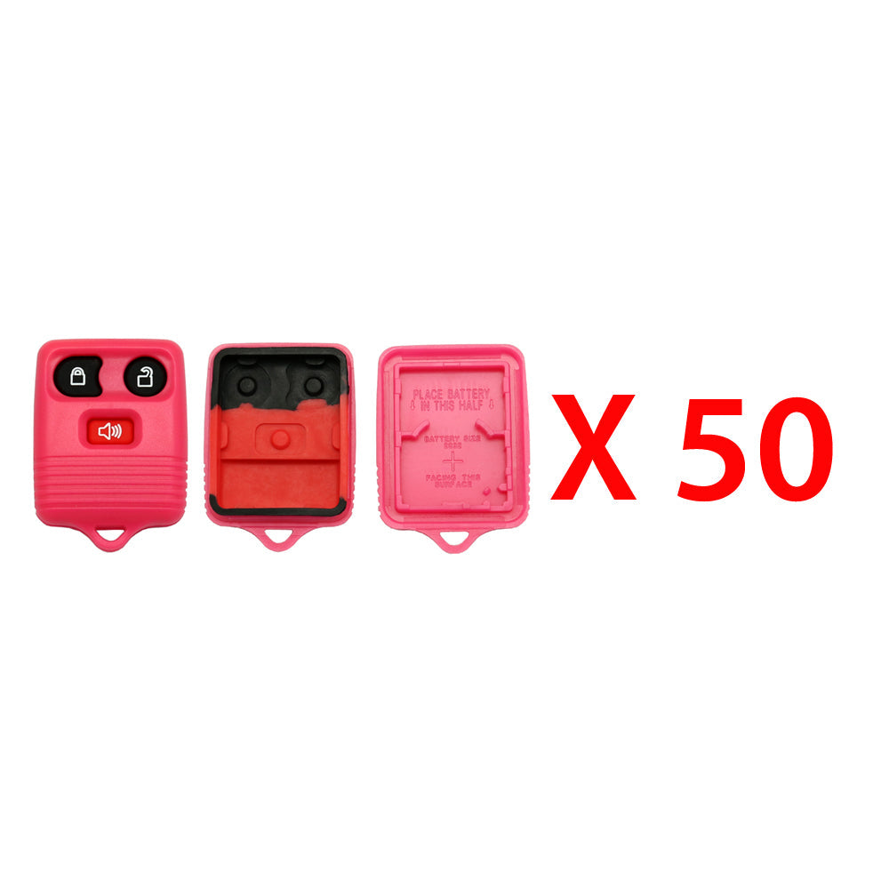 1998 - 2011 Pink Ford Remote Shell 3B (50 Pack)