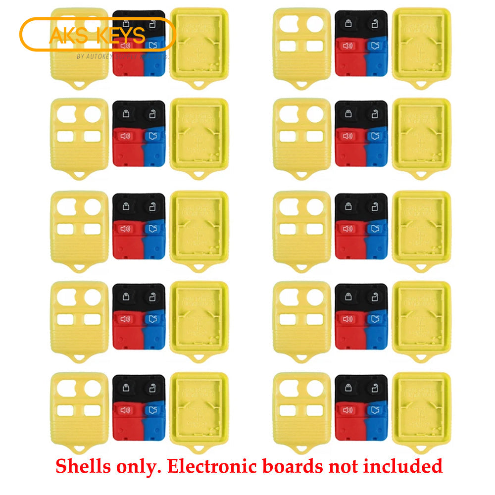 2004 - 2011 Yellow Ford Remote Shell 4B (10 Pack)