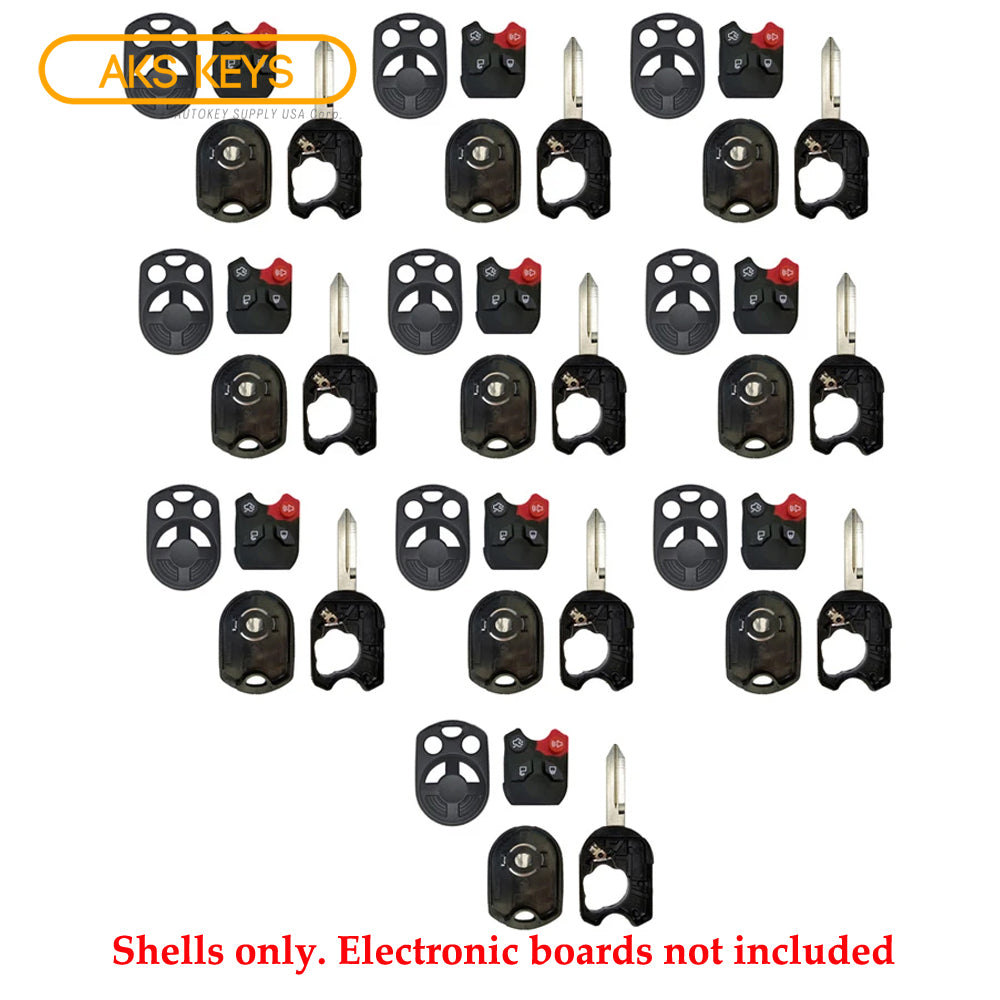 Ford Remote Key Shell Rubber Pad 4B for FCC# CWTWB1U722 (10 Pack)