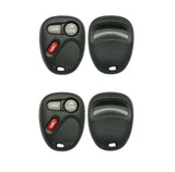 1998 - 2009 Buick Cadillac Chevrolet GMC Isuzu Pontiac Oldsmobile Saturn Remote Shell 3B (2 Pack)