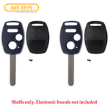 Honda Remote Key Shell 3B W/O Chip Holder (2 Pack)