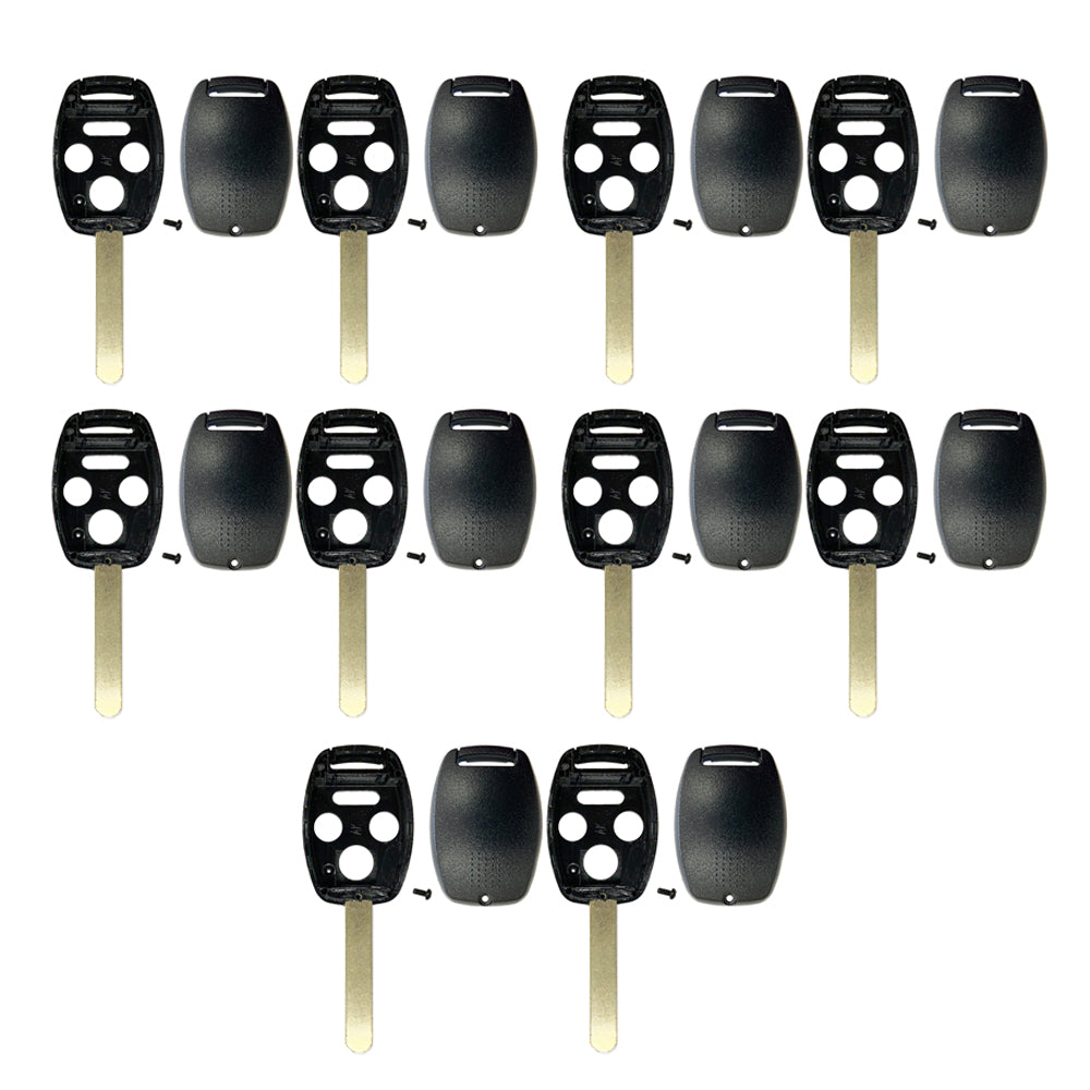 Honda Remote Key Shell 4B W/O Chip Holder (10 Pack)