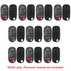 New Replacement Remote Keyless Fob Case Shell 4B for Honda FCC# OUCG8D-344H-A (10 Pack)