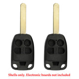 2001 - 2013 Honda Remote Key Shell 5B (2 Pack)