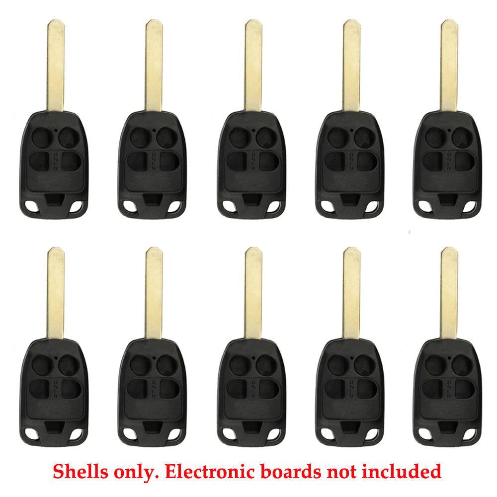 2001 - 2013 Honda Remote Key Shell 5B (10 Pack)