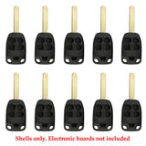 2001 - 2013 Honda Remote Key Shell 5B (10 Pack)