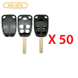 2001 - 2013 Honda Remote Key Shell 5B (50 Pack)