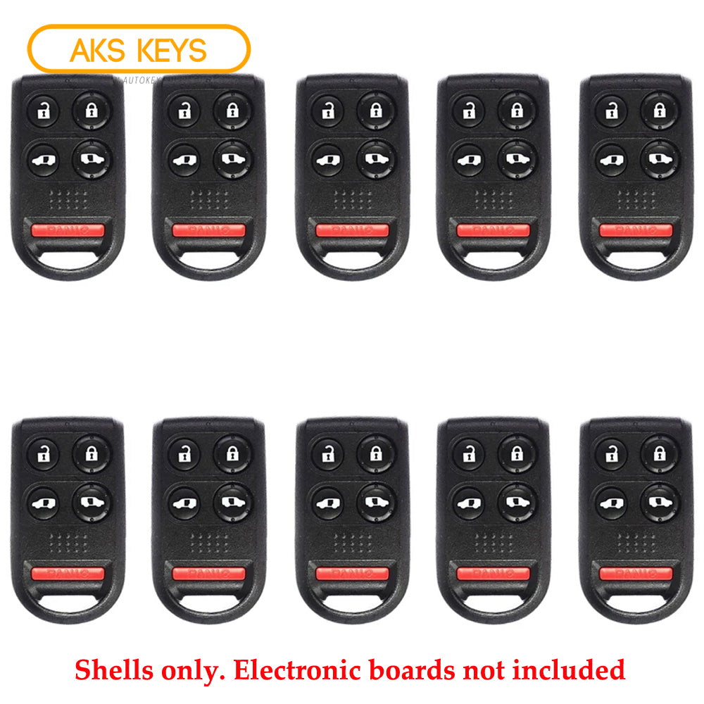 2005 - 2009 Replacement for Honda Remote Control shell Case 5B (10 Pack)